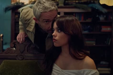 jenna leak|Jenna Ortega, 21, and Martin Freeman, 52, sex scene in Millers。